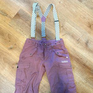 Burton ski / snowboard pant with suspenders